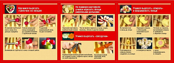 Ножи для карвинга Украшение Стола