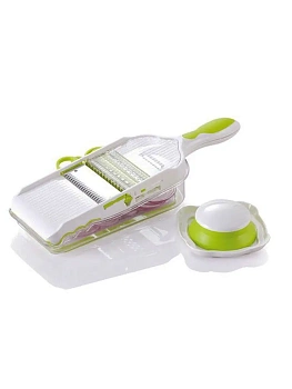 Терка-овощерезка Multi-function Grater Haocai с контейнером и ручкой