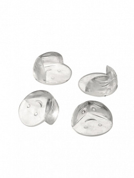 00017226 Силиконовые защитные уголки для мебели, 4 шт 00017226 Силиконовые защитные уголки для мебели, 4 шт