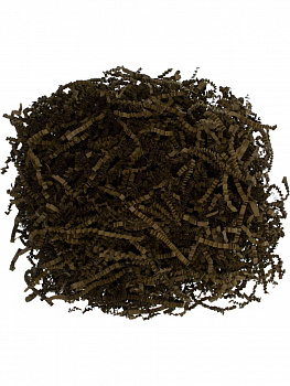 Бумажный наполнитель шоколад 3мм, 100гр