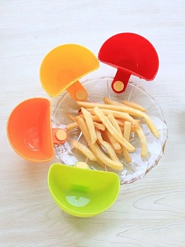Набор соусниц на клипсах Plate Partners, 4 шт