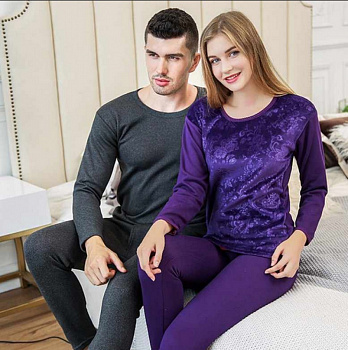 00017232 Женское термобелье с подкладкой из велюра 00017232 Женское термобелье с подкладкой из велюра