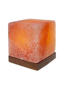 Солевая лампа Куб 10х10 см Himalayan Salt Lamp Cube 4x4x4 inch