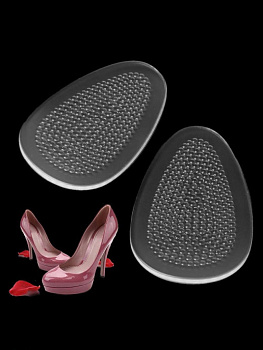 Силиконовые вкладыши под пятку, 2 шт