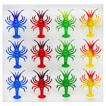 00055306 Лангусты растущие в воде, 6х8 см