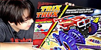 Набор Монстр-трак из машинки Trix Trux  и трек арт.BB885