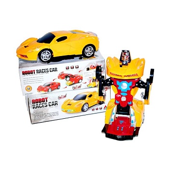 Робот-трансформер 2 в 1 Гоночная машина Робот-трансформер 2 в 1 Гоночная машина