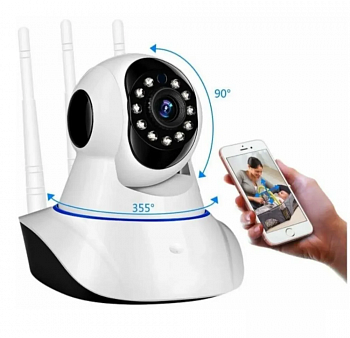 Видеоняня IP камера видеонаблюдения P2P Onvif HD Wi-Fi