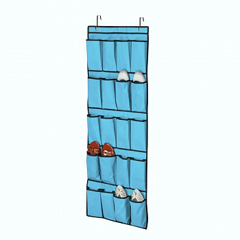 00007407 Подвесной органайзер для обуви SHOE ORGANIZER, 20 кармашков