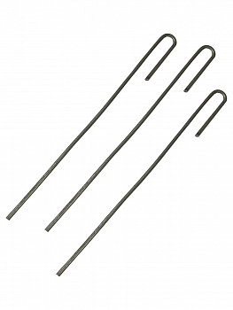 00025913 Строительный металлический неокрашенный анкер, 10 шт