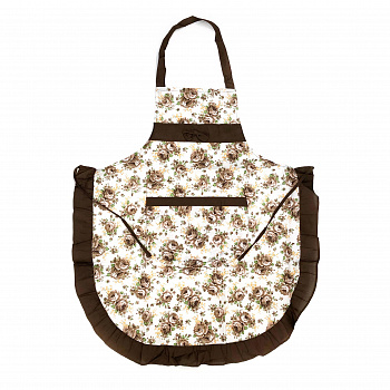 00026455 Фартук в цветочек
