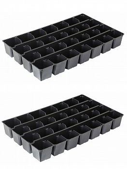 Кассета рассадная на 28 ячеек, 220 мл, 5 шт в комплекте