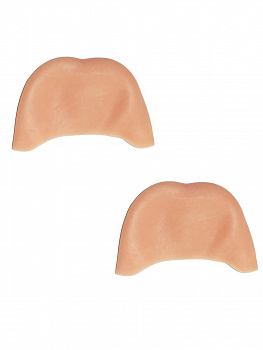 00022319 Силиконовая накладка-протектор для защиты пальцев ног от натирания, 2 шт