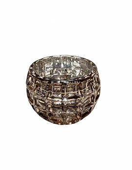 00045430 Пластиковый прозрачный салатник, 8х7 см