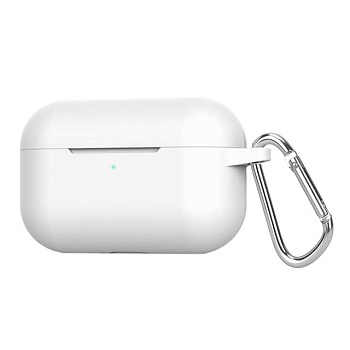 Силиконовый кейс с карабином для для Airpods Pro Силиконовый кейс с карабином для для Airpods Pro