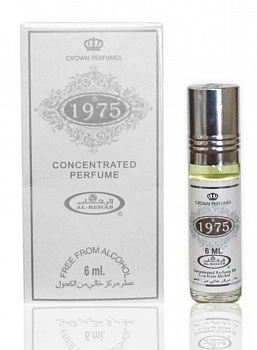Масляные арабские духи Al-Rehab Concentrated Perfume 1975, 6 мл