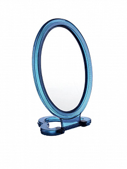 00031475 Зеркало косметическое настольное одностороннее овальное, 20,5 см
