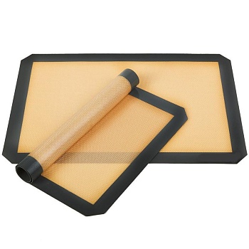 Армированный силиконовый коврик для выпечки, 42х29.5 см