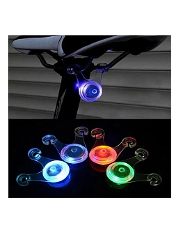 Силиконовый велосипедный задний фонарь Spokelight, 6х3,5см