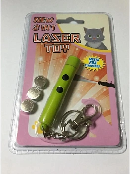 Игрушка для кошек со светящимся LED-лучом Laser Toy