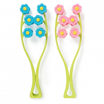 00005490 Массажный роллер для упругости кожи лица Цветок