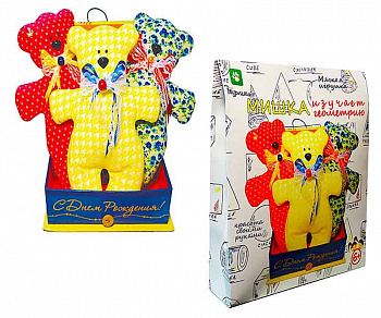 Набор для детского творчества Мишка изучает геометрию