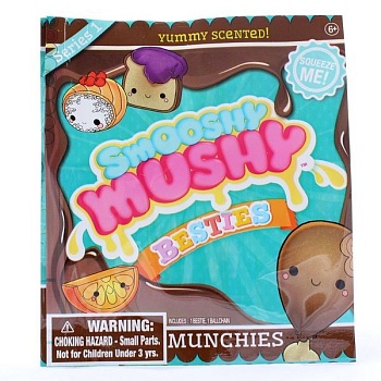 Ароматная Игрушка-Антистресс SMOOSHY MUSHY - СКВИШ-МЯКИШ