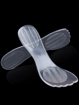 00022872 Гелевые полустельки в виде следа, 2 шт