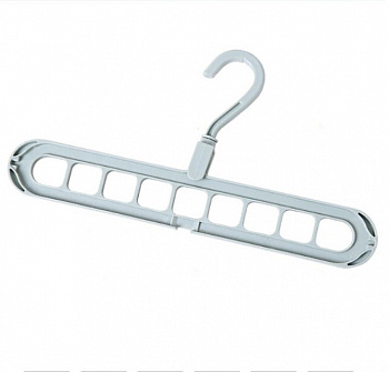 00019291 Вешалка-органайзер для экономии места в шкафу Rotate Anti-skid Folding Hanger