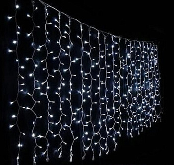 00007619 Светодиодная гирлянда Шторка 240 LED, 3х2.5 м 00007619 Светодиодная гирлянда Шторка 240 LED, 3х2.5 м