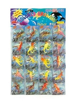 00013849 Фигурки, растущие в воде Динозавры
