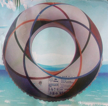 00009654 Надувной спасательный круг, 60 см