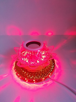 Ночник-музыкальная Bluetooth колонка Лотос Waterdance Magic Ball Light