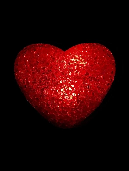 Светодиодный светильник в форме сердца Loving