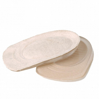 00026998 Гелевые стельки под пятку с текстильным покрытием, 2 шт