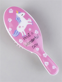 00038662 Детская массажная расчёска Единорог