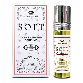 Масляные арабские духи Al-Rehab Concentrated Perfume SOFT, 6 мл