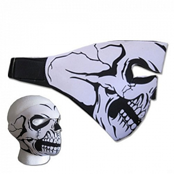 00002718 Маска неопреновая  "ЧЕРЕП"