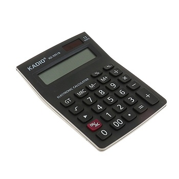 Настольный 12-разрядный калькулятор Kadio KD-3851B