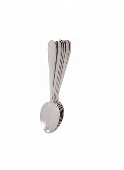 Набор столовых ложек без узора, 6 шт Набор столовых ложек без узора, 6 шт