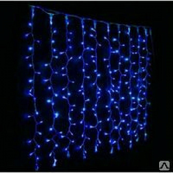 00007620 Уличная гирлянда БАХРОМА, мелкая 100 LED