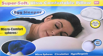 Анатомическая подушка для сна Egg Sleeper