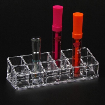 Подставка для косметики на 12 ячеек Cosmetic Organizer 8009, 17х6х4 см
