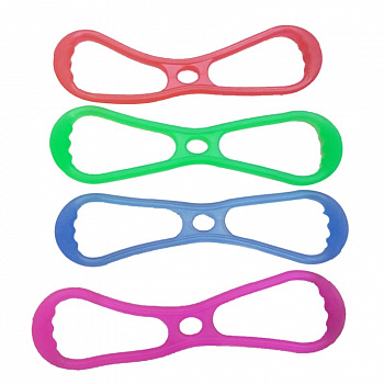 00027312 Грудной гелевый эспандер Восьмёрка, 38х10 см