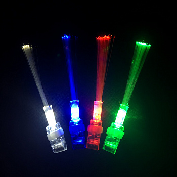 Светящиеся насадки на пальцы Finger Flashing, 4 шт Светящиеся насадки на пальцы Finger Flashing, 4 шт