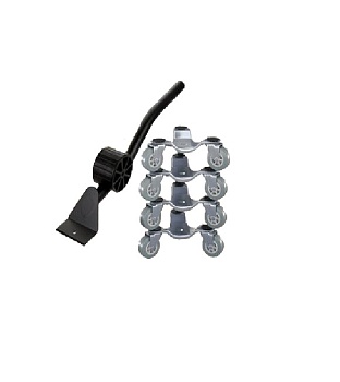 Домкрат с платформами для перемещения мебели и тяжёлых предметов