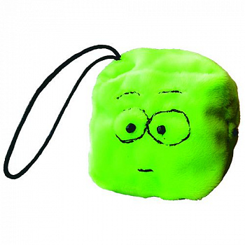 Набор для творчества Брелок кубик эмоций зеленый с бисером Ботаник