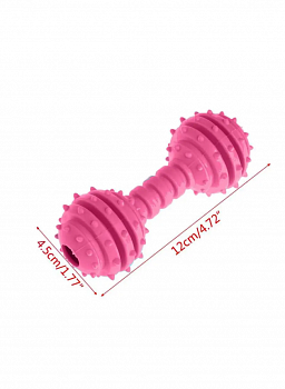 00020520 Игрушка для животных Погремушка-Грызюка, 12х4.5 см