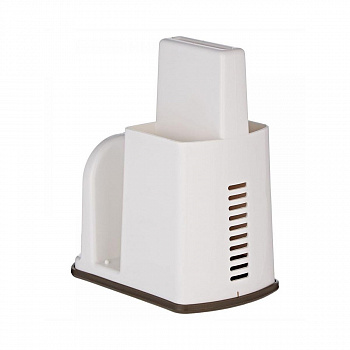 Подставка для кухонных принадлежностей с заточкой для ножей