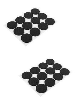 Круглые самоклеющиеся накладки-протекторы для мебели Furniture Pads, 9 шт